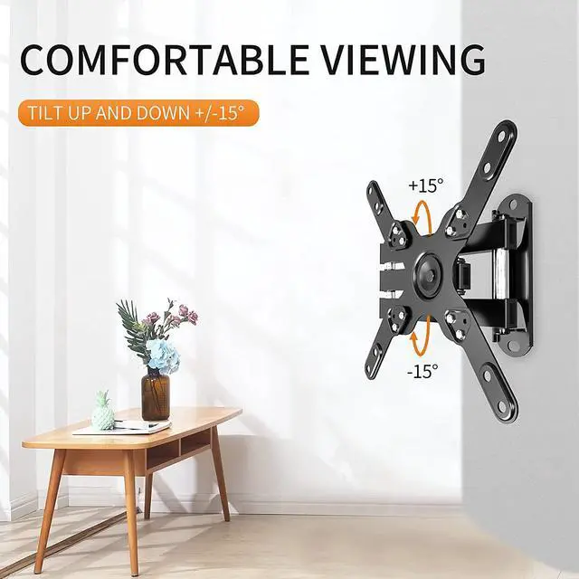 Alt view image 3 of 7 - TV Wall Mount, Bracket for Most 13-39 inch LED, LCD Monitor and Plasma TVs, Max VESA 200x200mm by XINLEI (MA1339)