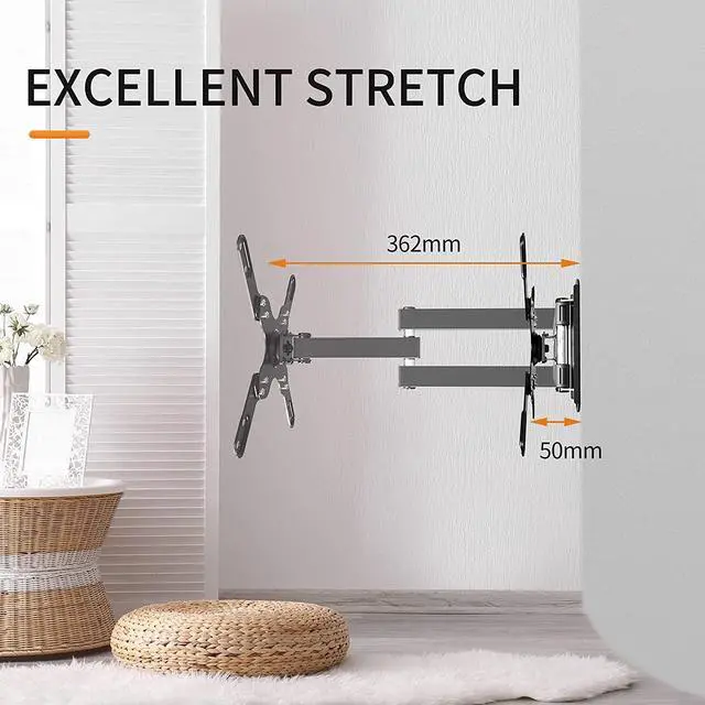 Alt view image 5 of 7 - TV Wall Mount, Bracket for Most 13-39 inch LED, LCD Monitor and Plasma TVs, Max VESA 200x200mm by XINLEI (MA1339)