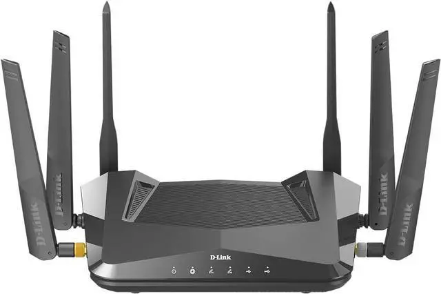 Main image of D-Link EXO|AX AX5400 WiFi6 Gigabit Mesh Router - Mobile App. Managed - Voice Control - 4-port Gigabit Ethernet LAN - 2-port USB - (DIR-X5460-US)