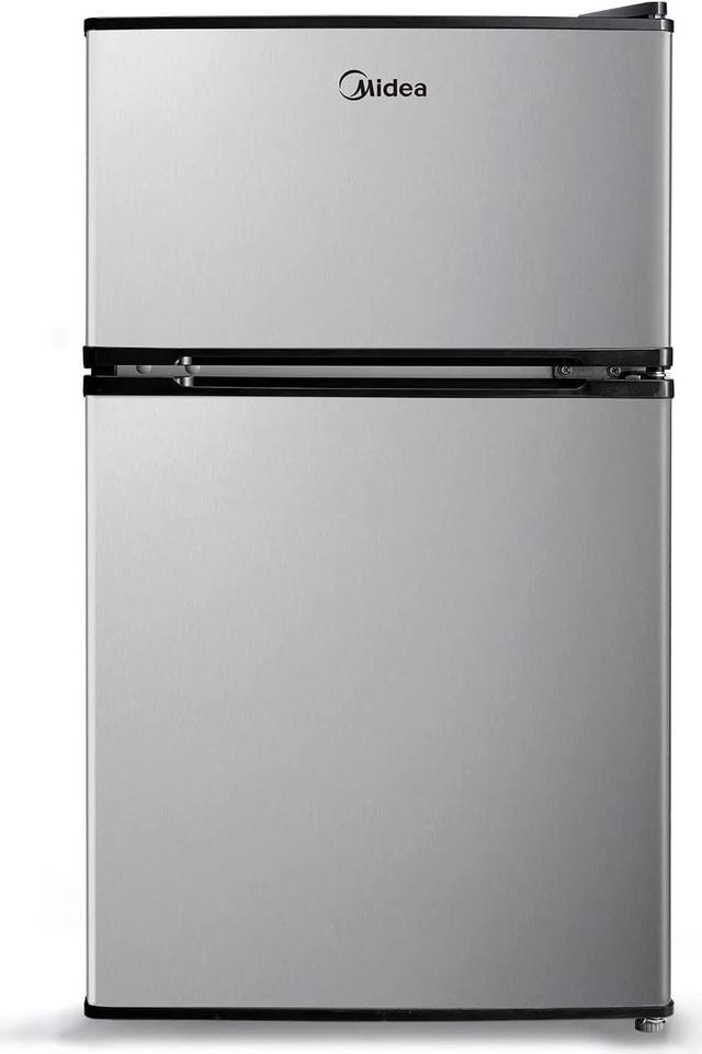 midea black fridge