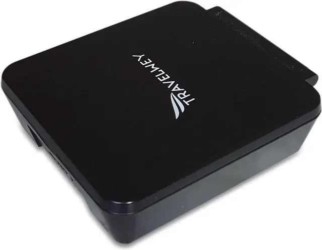 Alt view image 4 of 5 - Digital Travel Alarm Clock - No Bells, No Whistles, Simple Basic Operation, Loud Alarm, Snooze, Small and Light, ON/Off Switch, 2 AAA Battery Powered, Black