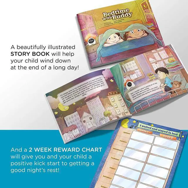 Alt view image 6 of 6 - Stay-in-Bed Clock for Kids - Toddler Sleep Trainer, Night Light & Alarm