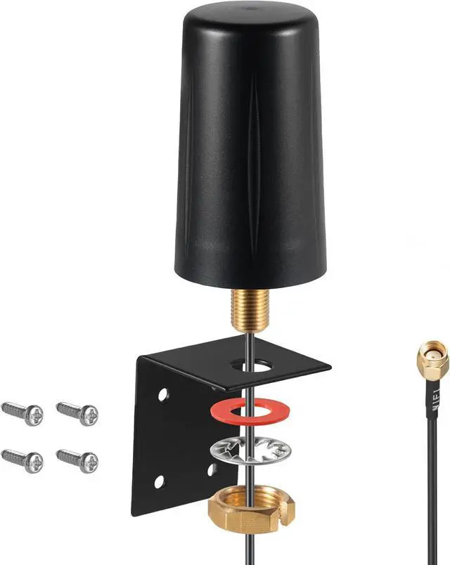 Alt view image 3 of 7 - Outdoor 7dBi Dual Band 2.4GHz 5GHz 5.8GHz Long Range WiFi Booster Antenna for WiFi Router Hotspot Network Devices PC Security IP Camera Internet WiFi6 Desktop PC USB Adapter Card, Eifagur
