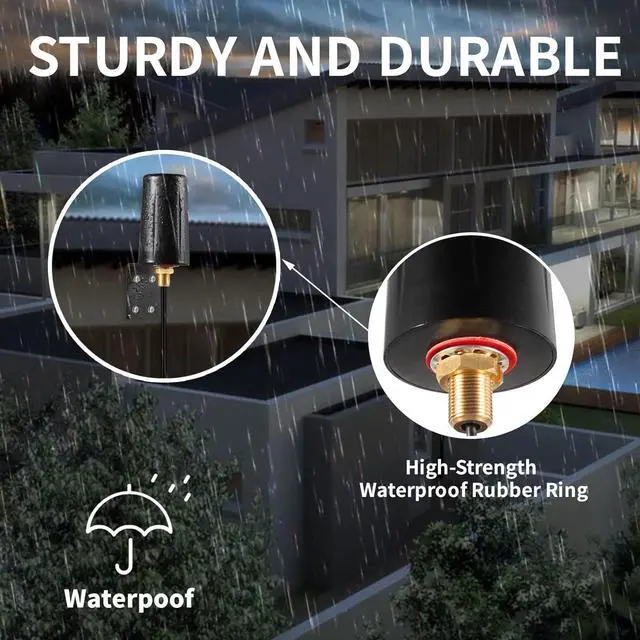 Alt view image 4 of 7 - Outdoor 7dBi Dual Band 2.4GHz 5GHz 5.8GHz Long Range WiFi Booster Antenna for WiFi Router Hotspot Network Devices PC Security IP Camera Internet WiFi6 Desktop PC USB Adapter Card, Eifagur