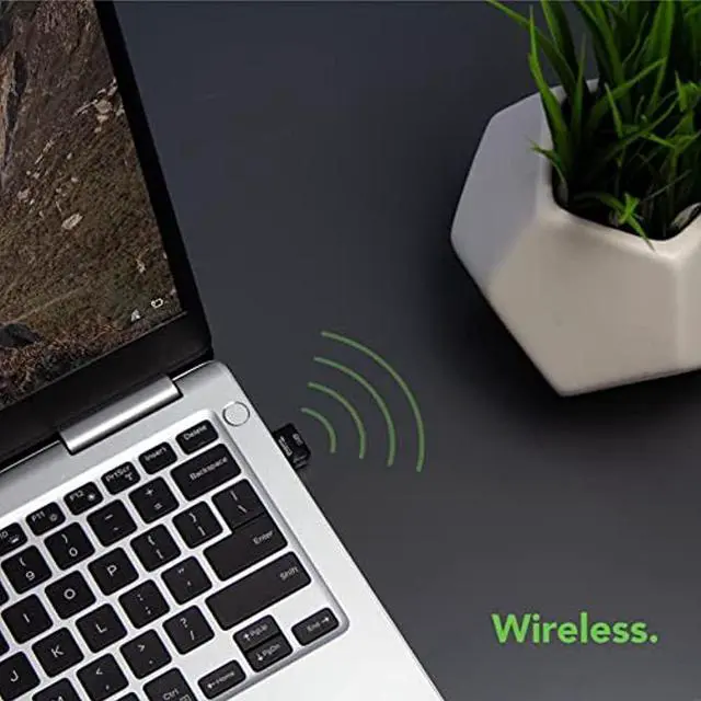 Alt view image 3 of 4 - USB 2.0 Wireless N 802.11n 150 Mbps Nano WiFi Network Adapter (Realtek RTL8188EUS Chipset) Driverless Plug and Play for Windows