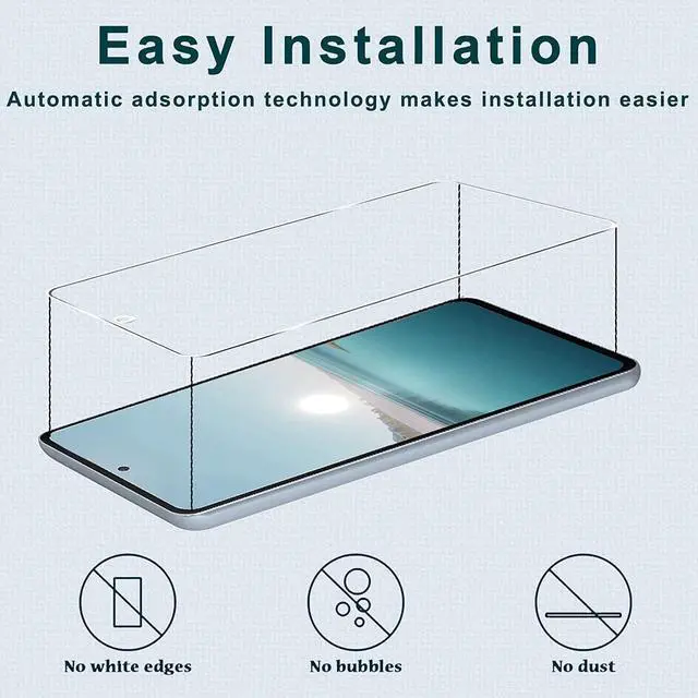 Alt view image 7 of 7 - [3+3 Pack] Galaxy A53 5G Screen Protector + Camera Lens Protector, HD Tempered Glass Film, 9H Hardness, Scratch Resistant, Easy Installation, Bubble Free, Screen Protector for Samsung Galaxy A53 5G
