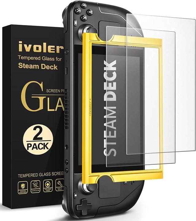 ivoler [3+3 Pack Tempered Glass for iPhone 15 Screen Protector 6.1'' [