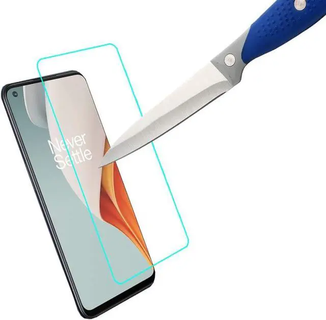 Alt view image 5 of 6 - Mr.Shield [3-Pack] Designed For OnePlus (Nord N100) [Tempered Glass] Screen Protector [Japan Glass With 9H Hardness] with Lifetime Replacement, Welcome to consult
