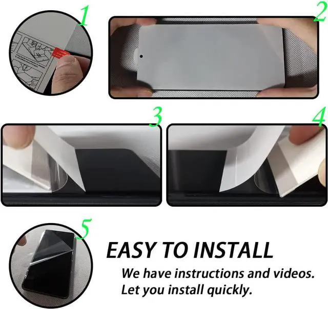 Alt view image 5 of 6 - Galaxy Z Flip 4 5G Screen Protector + Camera Lens Protectors, [2+2 Pack] Full Coverage Screen Protector for Galaxy Z Flip 4 [Case-Friendly][Anti-Shatter][3D Glass]