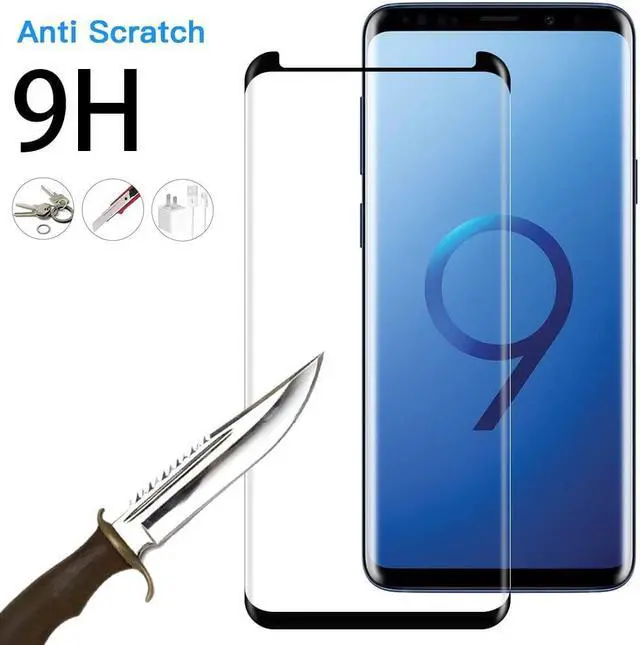 Alt view image 3 of 7 - 2-PACKCoolpow Designed for Samsung Galaxy S8 Plus Screen Protector Case Friendly, Anti-Bubble, 3D Curved, Samsung S8 Plus Screen Protector S8+Tempered Glass cell Phone FilmNOTE:not for S8 & NOTE 8