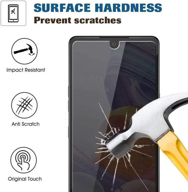 Alt view image 3 of 7 - [2-Pack] Privacy Screen Protector for  Galaxy S23 Ultra 9H Hardness Anti-Spy 3D Curve Edge Tempered Glass Screen Protectors for  Galaxy S23 Ultra 6.8 inch