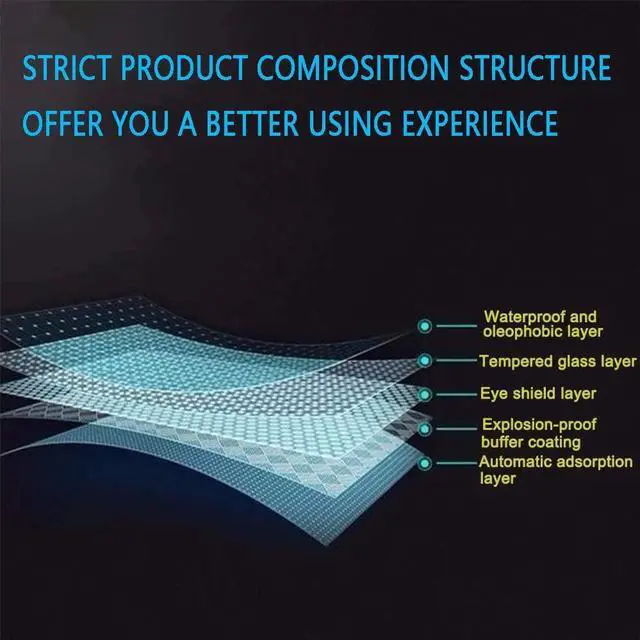 Alt view image 6 of 7 - [2-Pack] Privacy Screen Protector for  Galaxy S23 Ultra 9H Hardness Anti-Spy 3D Curve Edge Tempered Glass Screen Protectors for  Galaxy S23 Ultra 6.8 inch