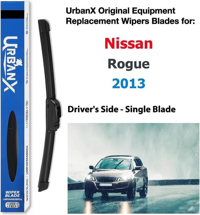 Main image of UrbanX 2-IN-1 All Seasons Water Repellency Original Equipment Replacement Wiper Blades For 2013 Nissan Rogue 26" Driver Side