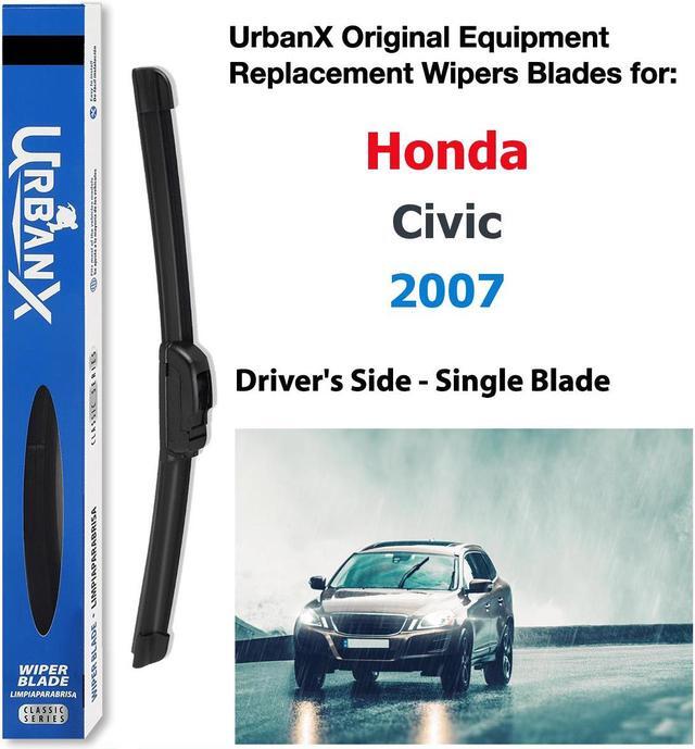 Main image of UrbanX 2-IN-1 All Seasons Water Repellency Original Equipment Replacement Wiper Blades For 2007 Honda Civic 26" Driver Side