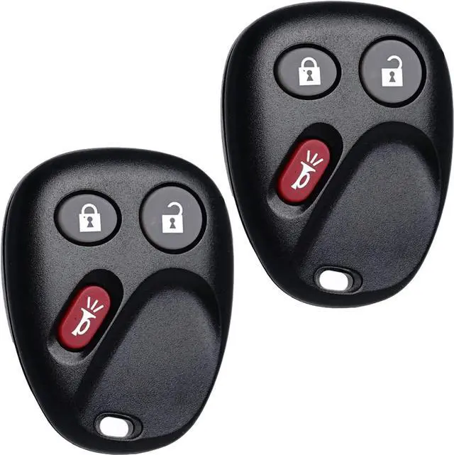 Main image of Keyless Entry Remote Control Key Fob Replacement Fits for Chevy Silverado 1500 2500HD 2003 2004 2005 2006 Avalanche Equinox SSR Suburban Tahoe GMC Sierra Yukon XL Hummer H2 Cadillac Escalade LHJ011