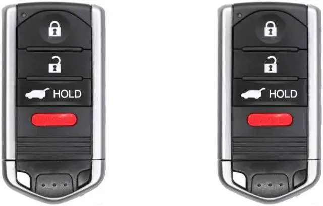Main image of UrbanX Replacement Smart Key Fob for 2012 Acura RDX FCC KR5434760 Part Number 72147-TX4-A01 - 2 Pack