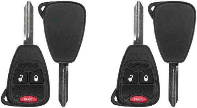 Main image of UrbanX Replacement Keyless Remote Head Key Fob for Chrysler PT Cruiser 2009 FCC OHT692427AA OHT692713AA Part Number 56040649AC 56040649 05175789AA 05175786AA Pack of 2