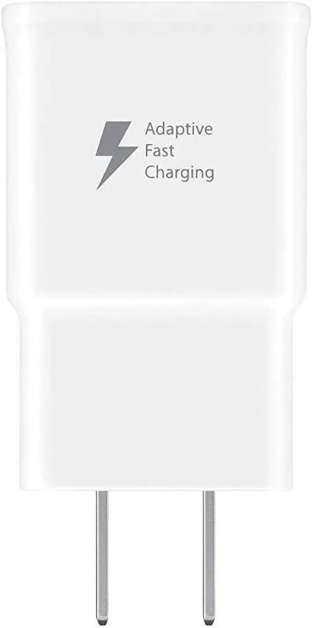 Alt view image 2 of 7 - Fast Adaptive Wall Adapter Charger for Samsung Galaxy A02 A01 A03s A11 A21s A31 A51 A71 EP-TA20JWE Bundled with UrbanX Type C/USB-C 10ft (3m) and OTG Adapter - 3 Items - Rapid Charging - White