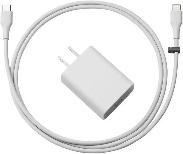 Alt view image 2 of 5 - Google Official Pixel Charger for Pixel 3 and all Pixel Phones, Android Charger Cable Bundle with Fast Charging Google 18w Wall Charger - Charges any USB-C Phone (4 Items)