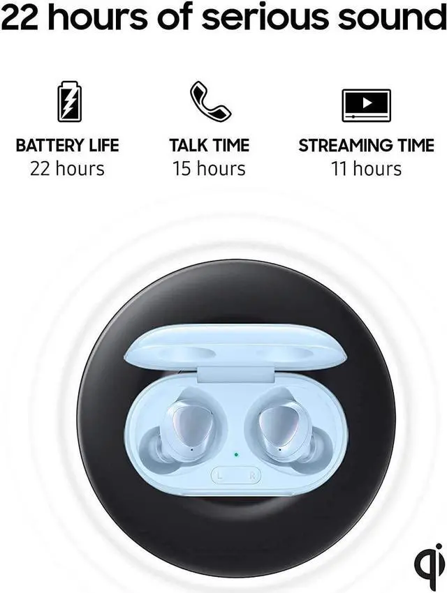 Alt view image 2 of 7 - Urbanx Street Buds Plus True Wireless Earbud Headphones for Galaxy Phones - Wireless Earbuds w/Noise Isolation (US Version with Warranty)