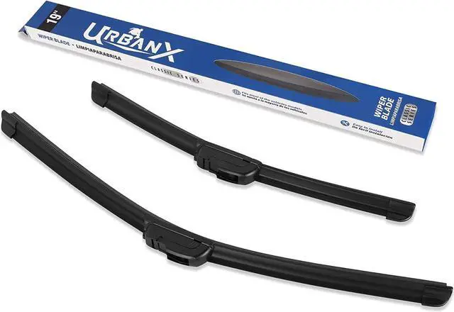 Alt view image 2 of 7 - UrbanX 2-IN-1 All Seasons Water Repellency Original Equipment Replacement Wiper Blades For 2008 Honda Civic 26" And 22" Driver & Passenger Sides (Pack of 2)