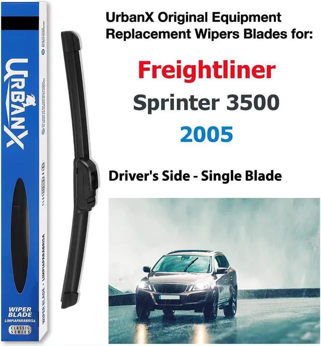 Main image of UrbanX 2-IN-1 All Seasons Water Repellency Original Equipment Replacement Wiper Blades For 2005 Freightliner Sprinter 3500 24" Driver Side