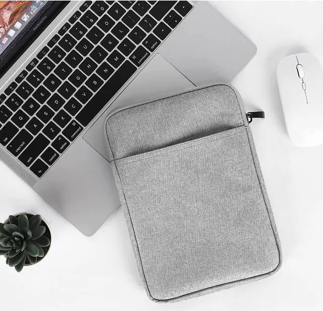 Alt view image 5 of 7 - UrbanX 8 Inch Tablet Case for Nvidia Shield K1 Lightweight Portable Protective Bag Laptop with Dual Pockets - Gray