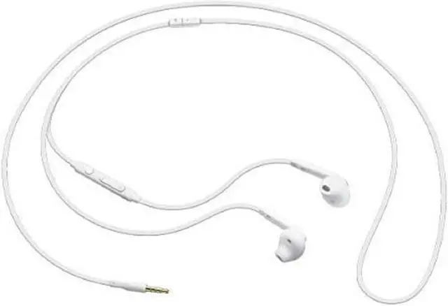 Alt view image 4 of 5 - SAMSUNG (2 Pack) OEM Wired 3.5mm White Headset with Microphone, Volume Control, and Call Answer End Button [EO-EG920BW] for SAMSUNG Galaxy S6 Edge+ / S6 / S5, Galaxy Note 5/4 / Edge (Bulk Packaging)