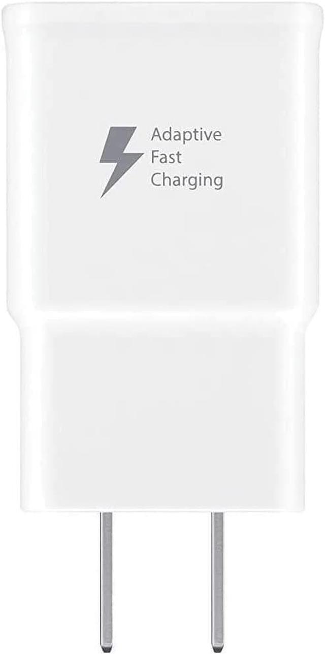 Alt view image 2 of 6 - Adaptive Fast Wall Adapter Micro USB Charger for Samsung galaxys Tab S2 9.7 Bundled with UrbanX Micro USB Cable Cord 6ft Super Fast Charging Kit - 2 Items - White