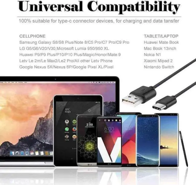 Alt view image 5 of 7 - Samsung Adaptive Fast Charger with USB Type C 10FT (3m) Cable for Samsung Galaxy S9/S9 Plus/S8/S8+/S10/S10e/S10+/Note 8/Note9/Note10/Note 20/A13/A03s/A20/A30/A31/A32/A33/A50/A51/A52/A53/A71/S20/S21