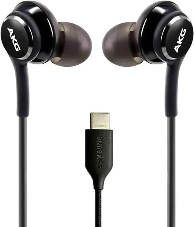 Main image of UrbanX 2020 Headphones for Samsung Galaxy A53 5G A73 5G Plus with Type C Connector | Designed by AKG with Microphone and Volume Buttons