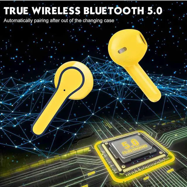 Alt view image 6 of 7 - UrbanX Pro 12 Wireless Earbuds in Ear Bluetooth Headphones for Amazon Kindle Fire Hd with Microphone & Digital Display Ipx7 Waterproof Deep Bass Bluetooth Earbuds Supports All Kindle Tablets