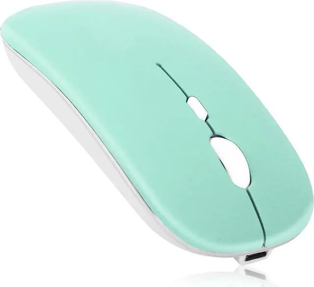 Main image of UrbanX 2.4GHz & Bluetooth Mouse, Rechargeable Wireless Mouse for Amazon Fire HD 10 / Plus & All Kindle Devices Bluetooth Wireless Mouse for Laptop/PC/Mac/iPad pro/Computer/Tablet/Android -Teal