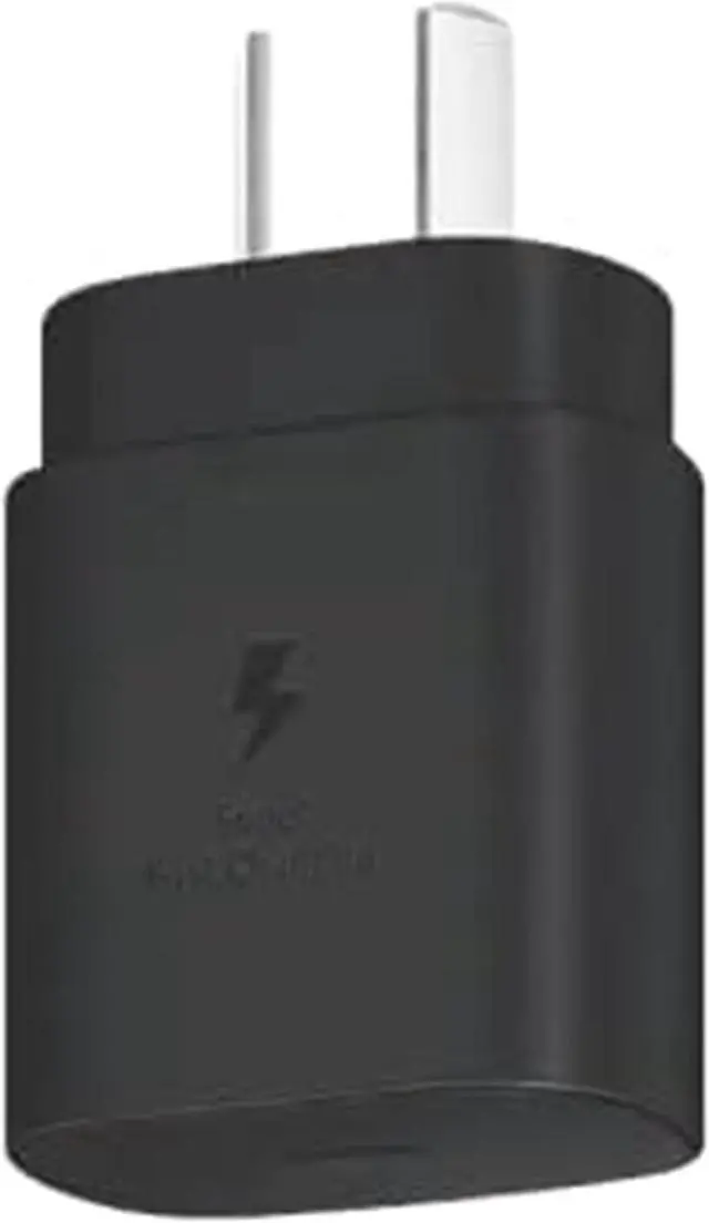 Alt view image 7 of 7 - Fast Adaptive Wall Adapter 25W Charger for Samsung Galaxy Type-C with 4FT (1.2M) UrbanX USB C PD Charging and Data Transfer Cable - Black