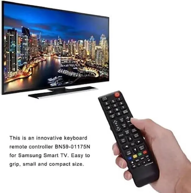 Alt view image 4 of 7 - Universal Remote Control for Samsung BN64-02774G-00 and All Other Samsung Smart TV Models LCD LED 3D HDTV QLED Smart TV BN59-01199F AA59-00786A BN59-01175N