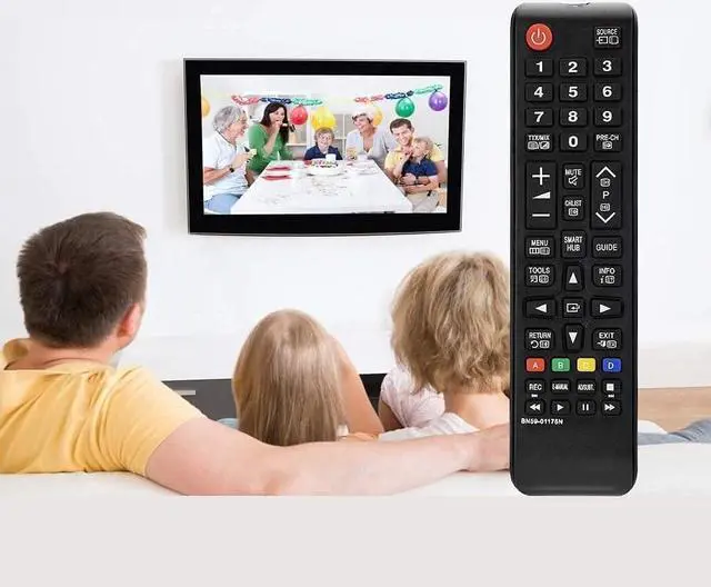 Alt view image 7 of 7 - Universal Remote Control for Samsung BN64-02774G-00 and All Other Samsung Smart TV Models LCD LED 3D HDTV QLED Smart TV BN59-01199F AA59-00786A BN59-01175N