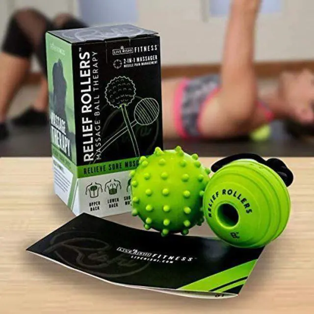 Alt view image 2 of 3 - Live Rishi Relief Rollers Massage Ball Therapy