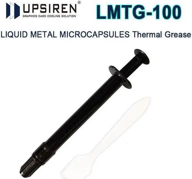 Main image of UPSIREN LMTG-100 Liquid metal microcapsules thermal grease Non-conductive Liquid metal 100W/Mk Easy to apply high performance