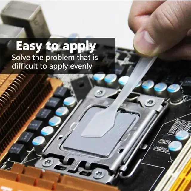 Alt view image 3 of 7 - UPSIREN LMTG-100 Liquid metal microcapsules thermal grease Non-conductive Liquid metal 100W/Mk Easy to apply high performance