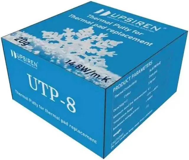 Alt view image 3 of 5 - UPSIREN UTP-8 Thermal Putty For VGA GPU IC Processor Rapid Cooling Thermal Pad Replacement Heat Blocking Putty High Performance 20 g