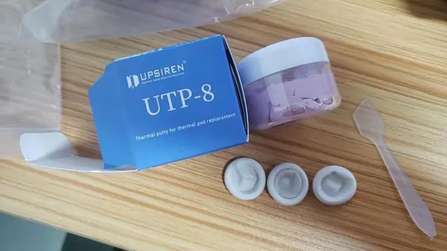 Alt view image 5 of 5 - UPSIREN UTP-8 Thermal Putty For VGA GPU IC Processor Rapid Cooling Thermal Pad Replacement Heat Blocking Putty High Performance 20 g