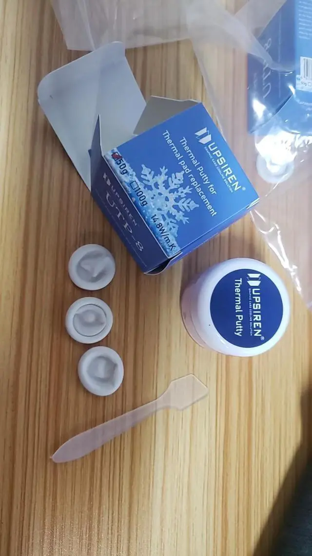 Alt view image 5 of 5 - UPSIREN UTP-8 Thermal Putty For VGA GPU IC Processor Rapid Cooling Thermal Pad Replacement Heat Blocking Putty High Performance 50 g