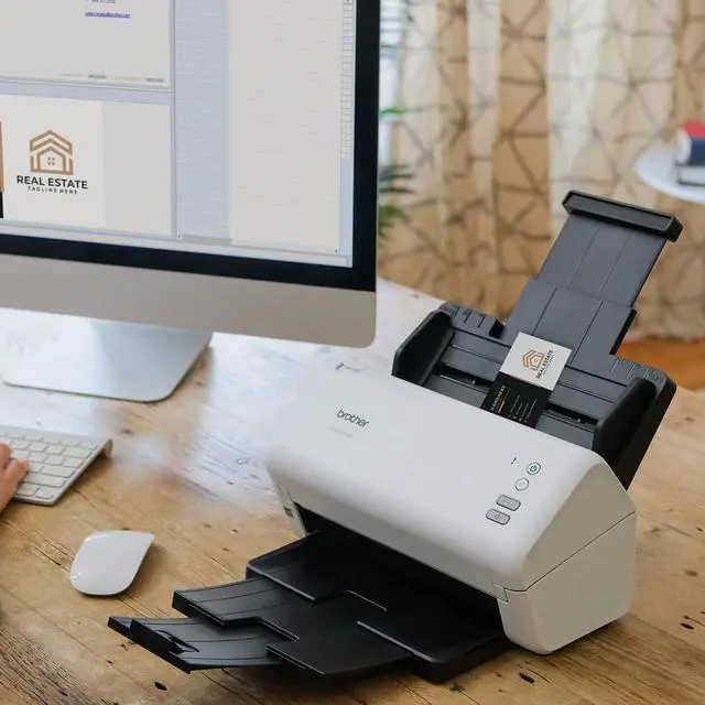 Alt view image 5 of 7 - Brother ADS-3100 High-Speed Desktop Scanner | Compact with Scan Speeds of Up to 40ppm