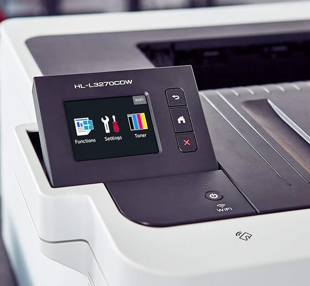Alt view image 5 of 7 - Brother HL-L3270CDW Compact Wireless Digital Color Printer with NFC, Mobile Device and Duplex Printing - Ideal -for Home and Small Office Use, Amazon Dash Replenishment Ready