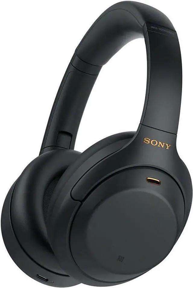 Main image of Sony WH1000XM4 Wireless Noise Canceling Over the Ear Headphones - Black
