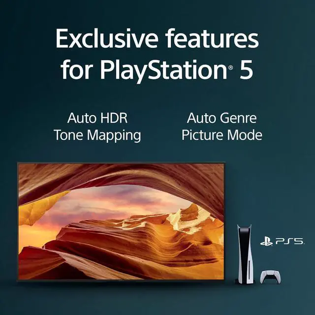 Alt view image 4 of 7 - Sony 43 Inch 4K Ultra HD TV X77L Series: LED Smart Google TV KD43X77L- 2023 Model, Black