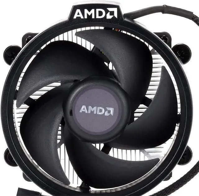 Alt view image 3 of 3 - AMD Ryzen 5 5600 6-Core, 12-Thread Unlocked Desktop Processor with Wraith Stealth Cooler