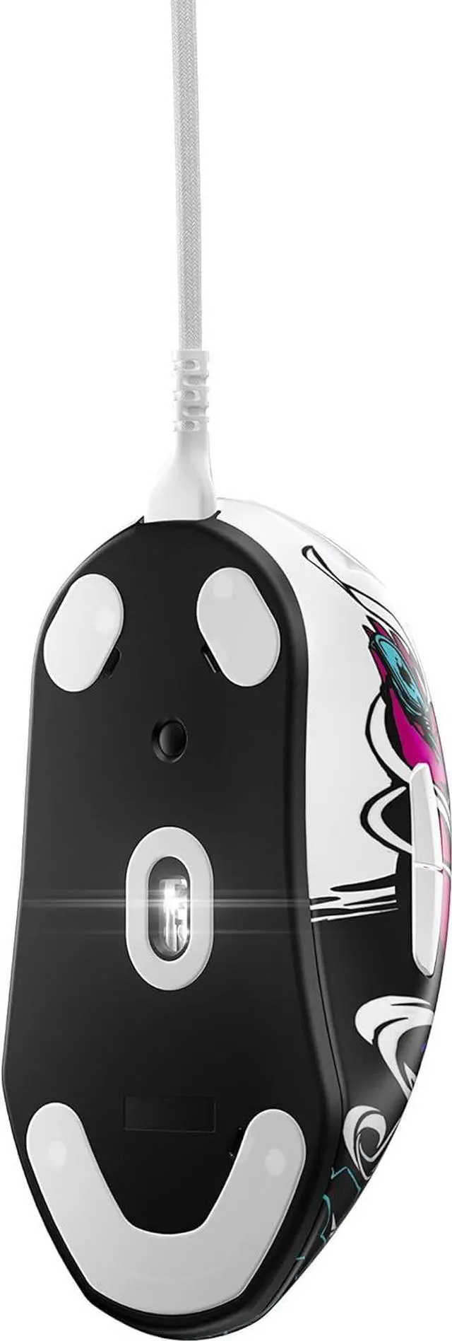 Alt view image 3 of 6 - SteelSeries Prime FPS Gaming Mouse  18,000 CPI TrueMove Pro Optical Sensor  5 Programmable Buttons  Magnetic Optical Switches  Brilliant Prism RGB Lighting - Neo Noir