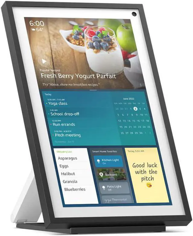 Alt view image 6 of 6 - All New, Made for Amazon Tilt Stand, for Echo Show 15