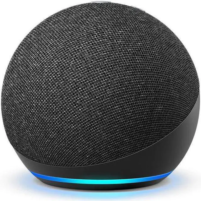 Alt view image 4 of 6 - Echo Dot (4th Gen) | Smart speaker with Alexa | Glacier White